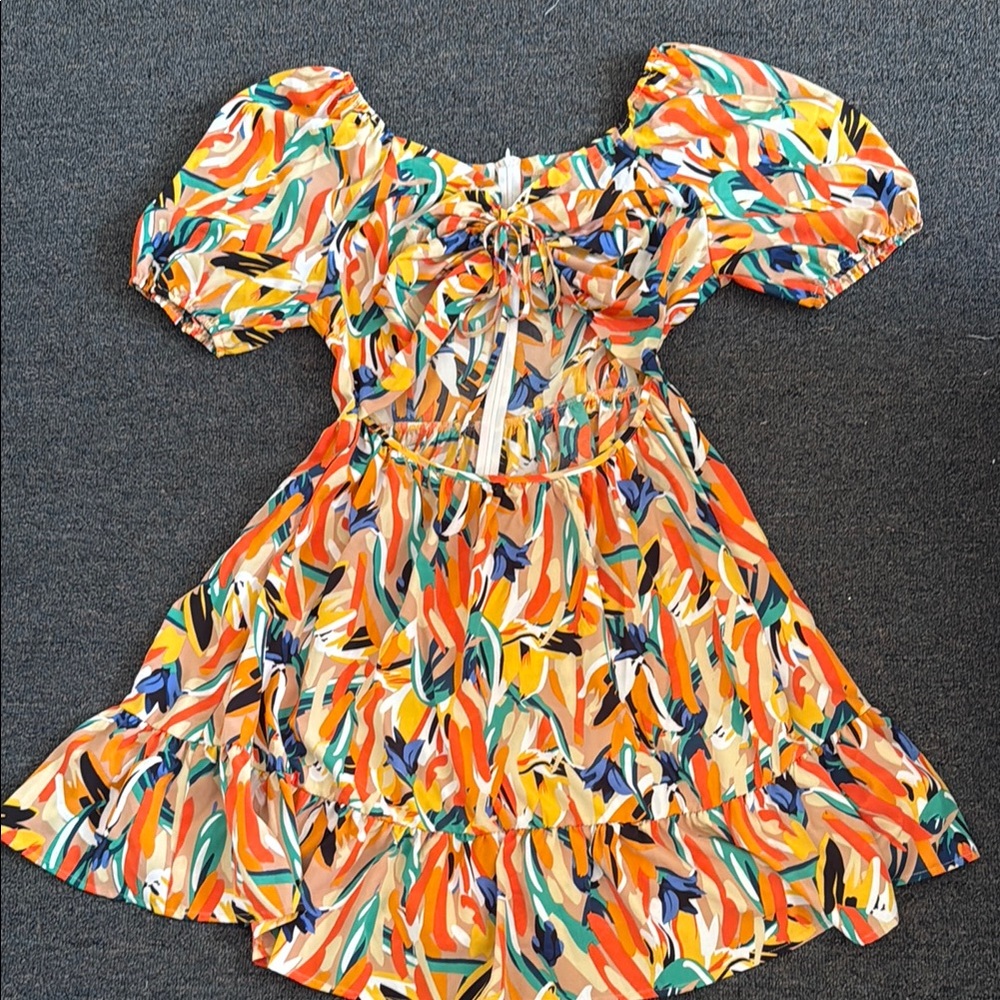 Colorful women summer dress worn once. Like new